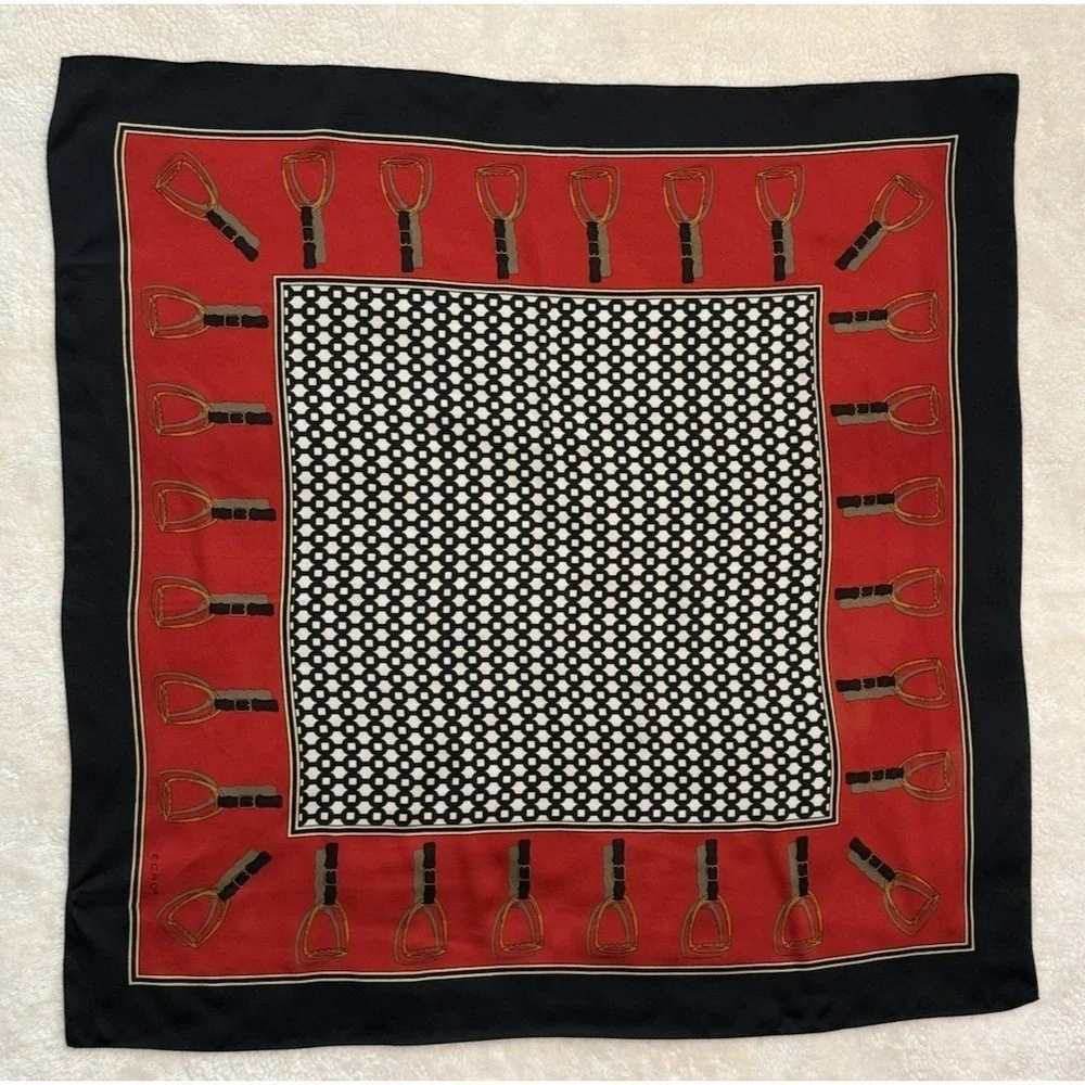 Echo Equestrian Silk Scarf 33